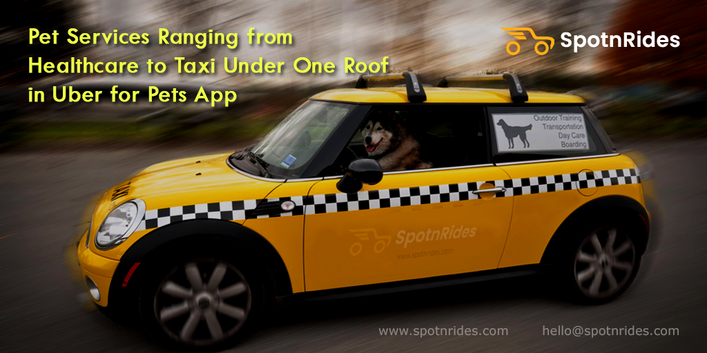 Pet Services Ranging from Healthcare to Taxi Under One Roof in Uber for Pets App