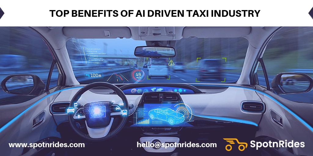 Top Benefits of AI Driven Taxi industry