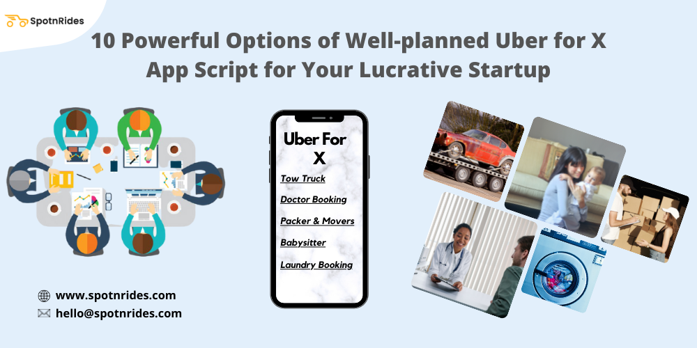 10 Powerful Options of Well-planned Uber for X App Script for Your Lucrative Startup